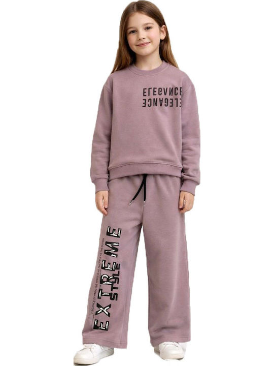 Action Sportswear Kinder Sweatpants Set Rosa Action Sportswear Kinder Sweatpants Set Rosa