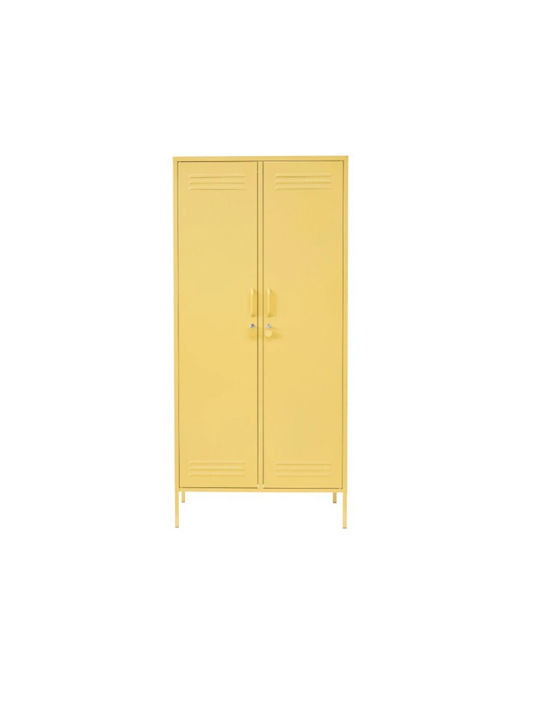 Doppelflügeliger Außenschrank Farbe Metallisch ...