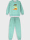 Kinder Trainingsanzug Set Türkis