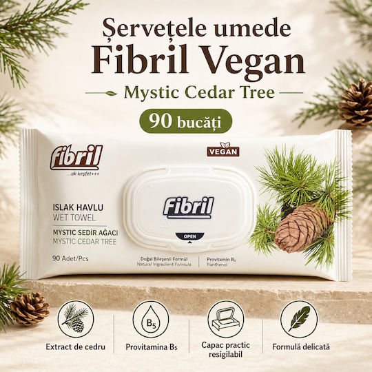 Fibril Fibril Baby-Feuchttücher Duftfrei & Parabene frei 90 Stück