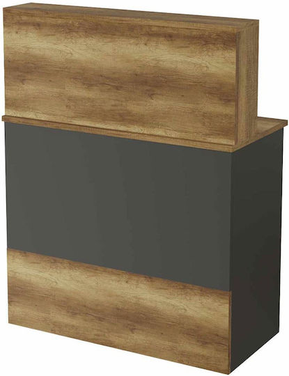 Hanah Home Professional Reception Desk W90xD44.5xH110cm