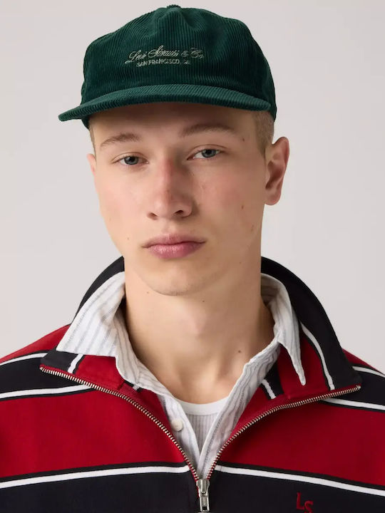 Levi's Șapcă Cotelată Pentru Bărbați Verde 007yn