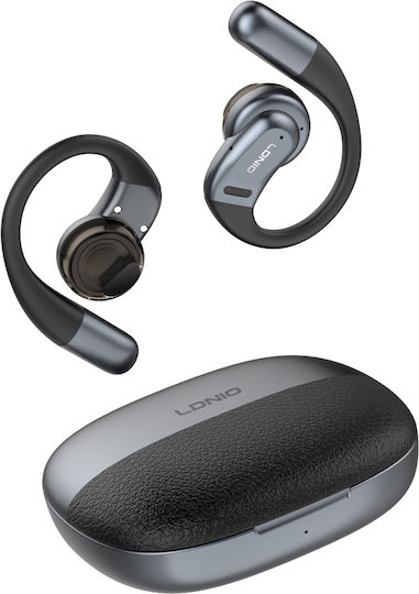 Ldnio T12 Open Ear Bluetooth Handsfree Headphones with Charging Case Black