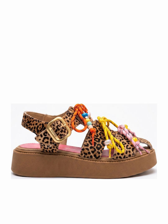 Komis & Komis Komis & Komis Damen Flache Sandal...