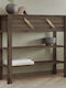 Henric Wooden Console Antique Walnut L90xW30xH85cm