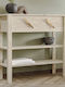 Henric Wooden Console Travertine L90xW30xH85cm