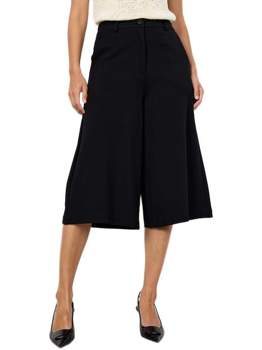 Women's Pantaloons with Rubber Band Black