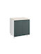 D80 Floor Cabinet Green 80x60x85cm