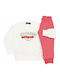 Kids Tracksuits Ecru Set