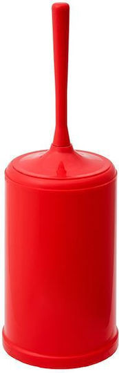 Bega Plast Plastic Bathroom Toilet Brush Red