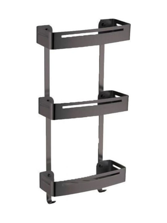 Gloria Formula Wall Mounted Bathroom Shelf Meta...