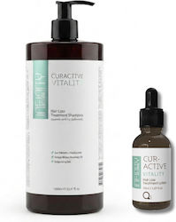 Infinity Care CurActive Haarpflege-Set gegen Haarausfall mit Shampoo & Lotion 2 Stück Infinity Care CurActive Haarpflege-Set gegen Haarausfall mit Shampoo & Lotion 2 Stück