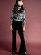 Kids Clothing Set with Pants Winter 2 Pieces Grey Black