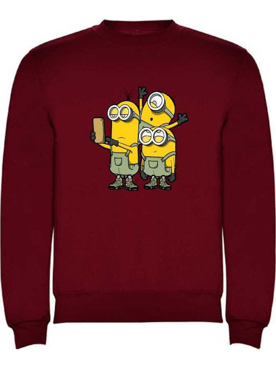 Kids Moda Παιδικό Φούτερ Μπορντό