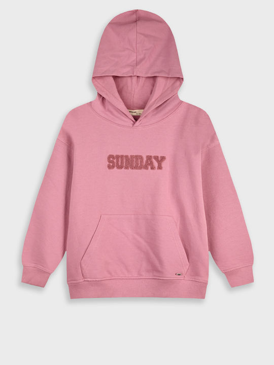 Energiers Kids Hooded Sweatshirt Pink