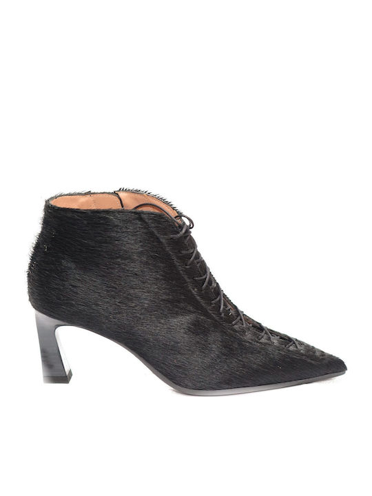 Hispanitas Leather Women's Ankle Boots with Mid...