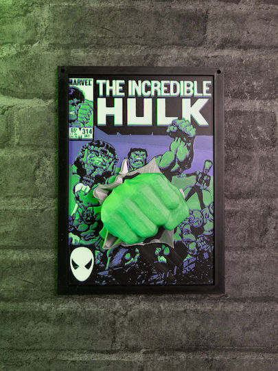 Hulk 3d Κάδρο Fan Art