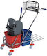 Mop Eimer Kunststoff mit Auswringer Gewicht 15lt Blau