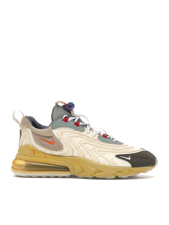 Air Max 270 React Eng Travis Scott Men's Sneakers Cactus Trails