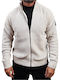 Women's Knitted Cardigan with Zipper Moonbeam