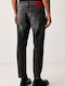 Men's Tapered Grey Jeans Pants