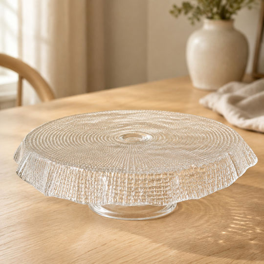 Keskor Glass Transparent 28x28x8cm