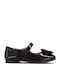 Kids Pumps & Ballerinas with Hook & Loop Closure Leather Black