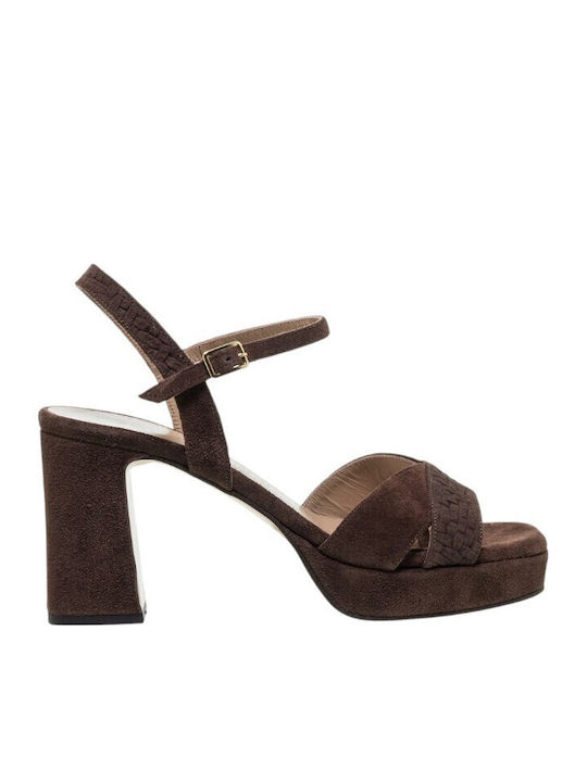 Mourtzi Leather Brown Sandals