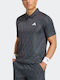 adidas Club Graphic KS8273 Ανδρική Μπλούζα Μαύρη