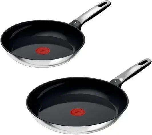 Tefal Emotion Set de tigăi din oțel inoxidabil 2 piese