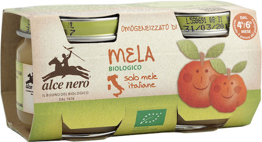 Alce Nero Пюре от плодове и зеленчуци за 4+ месеца