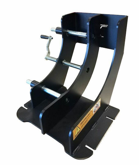 Wheel Chock Εμπρός Ατσάλινη Bike Lift W-34-n Μαύρες