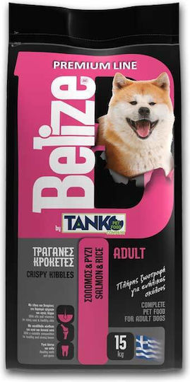 Tanko 15kg Trockenfutter für Erwachsene Hunde mit Lachs und Reis