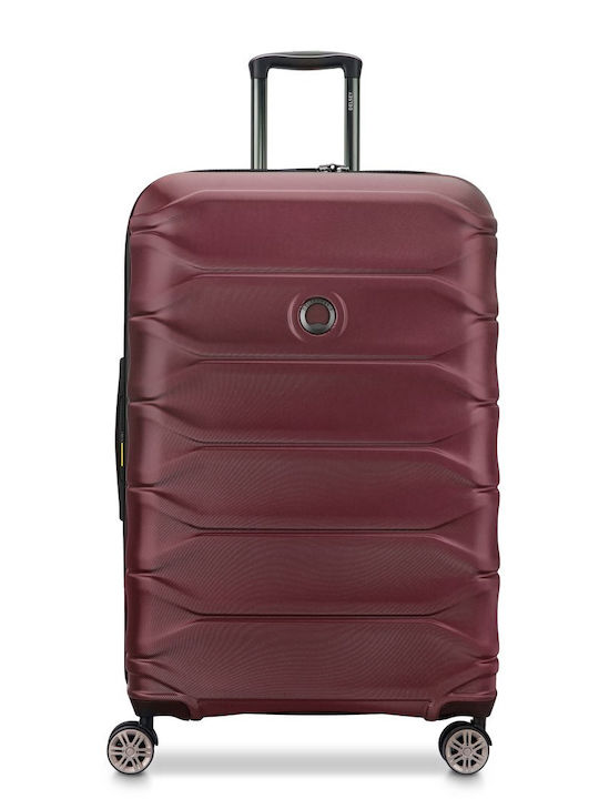 Delsey Meteor Große Hartreisetasche Wein Höhe 76cm