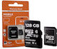 Card de memorie microSDXC cu adaptor SD 90 Mb/s viteză de citire Telefon Cameră Auto Camere Supraveghere