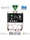 Digital IQ Auto-Audiosystem Isuzu D-Max 2002-2008 Bluetooth USB Eingebautes Wi-Fi GPS Apple CarPlay Android Auto mit 9 Zoll Touchscreen
