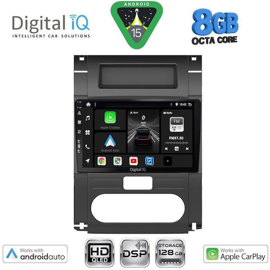 Digital IQ Auto-Audiosysteme für Nissan X-Trail 2007-2013 mit Touchscreen 10" Bluetooth USB WiFi GPS Apple CarPlay Android Auto von Digital IQ