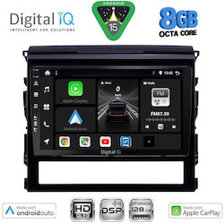 Digital IQ Auto-Audiosystem für Toyota Land Cruiser 2016-2019 Bluetooth USB Eingebautes Wi-Fi GPS Apple CarPlay Android Auto mit 9 Zoll Touchscreen