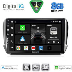 Digital IQ Auto-Audiosystem Für Peugeot 2008 2012-2021 Bluetooth USB Eingebautes Wi-Fi GPS Apple CarPlay Android Auto Mit 10 Zoll Touchscreen Digital IQ Auto-Audiosystem Für Peugeot 2008 2012-2021 Bluetooth USB Eingebautes Wi-Fi GPS Apple CarPlay Android Auto Mit 10 Zoll Touchscreen