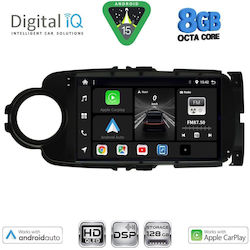 Digital IQ Auto-Audiosystem Für Toyota Yaris 2011-2015 Bluetooth USB Eingebautes Wi-Fi GPS Apple CarPlay Android Auto Mit 9 Zoll Touchscreen Digital IQ Auto-Audiosystem Für Toyota Yaris 2011-2015 Bluetooth USB Eingebautes Wi-Fi GPS Apple CarPlay Android Auto Mit 9 Zoll Touchscreen