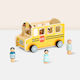 Tooky Toys Hölzernes Fahrzeug aus Holz