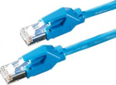 Draka U/UTP Кат.6 (Gigabit) Мрежов Кабел Ethernet 0.5м Син