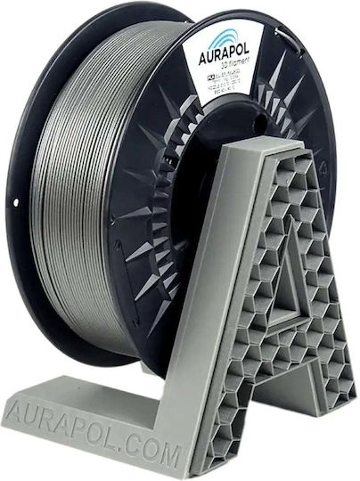 Flashforge Filament Pentru Imprimante 3D PLA 1.75mm 1.75mm 1kg Argintiu 1kg