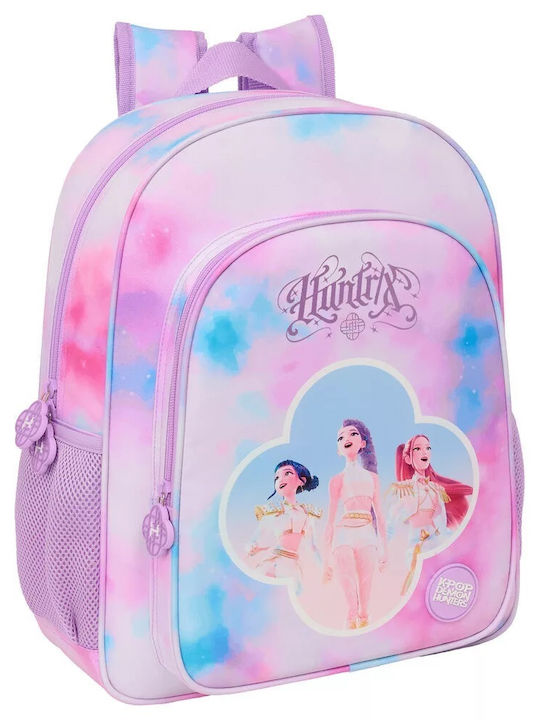 Safta Huntrix Σχολική Τσάντα Πλάτης 32 x 12 x 38εκ