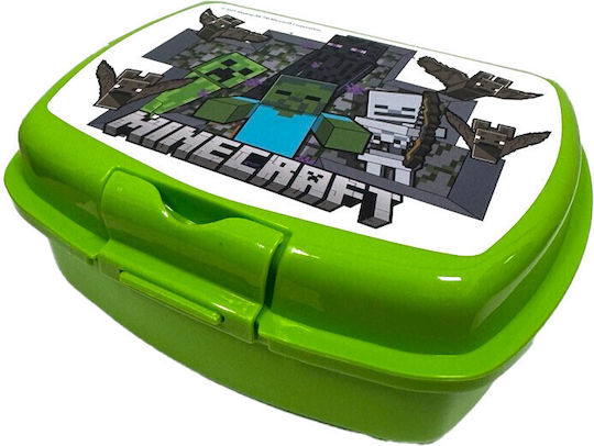 Minecraft Plastic Kids' Food Container Minecraft 16 x 12 x 5cm