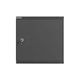 Lanberg Wall Mounted Rack Cabinet 40x40x140cm Black WAT1-4014-00B
