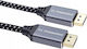 PremiumCord DisplayPort male - DisplayPort male 0.5m Black