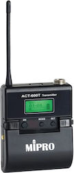 Act600t Uhf 542-590mhz Презареждаемо Bodypack Uhf