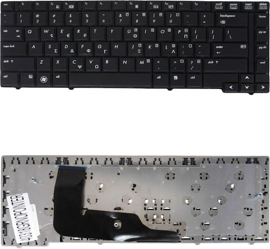 Ελληνικό Πληκτρολόγιο Laptop Hp Probook 6440 6445 6450 6455 6440b 6445b 6450b 6455b V103102bs1 V103102as1 Pk1307e1b00 584233-001 613332-001 Черен Код 40318grnopointer