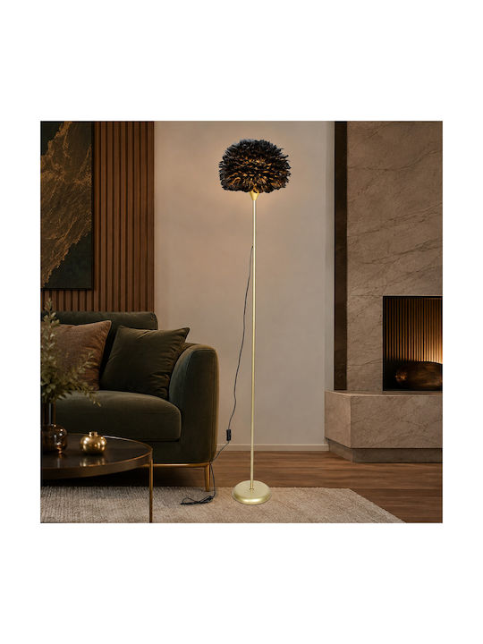 Keskor Floor Lamp H183xL35cm with E27 Lamp Bulb...